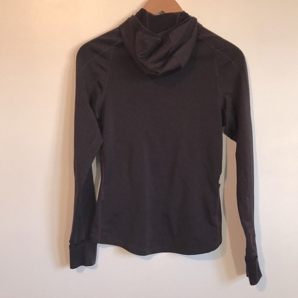 Sugoi womens long sleeve hooded performance shirt cycling running burgundy Small - Picture 5 of 10